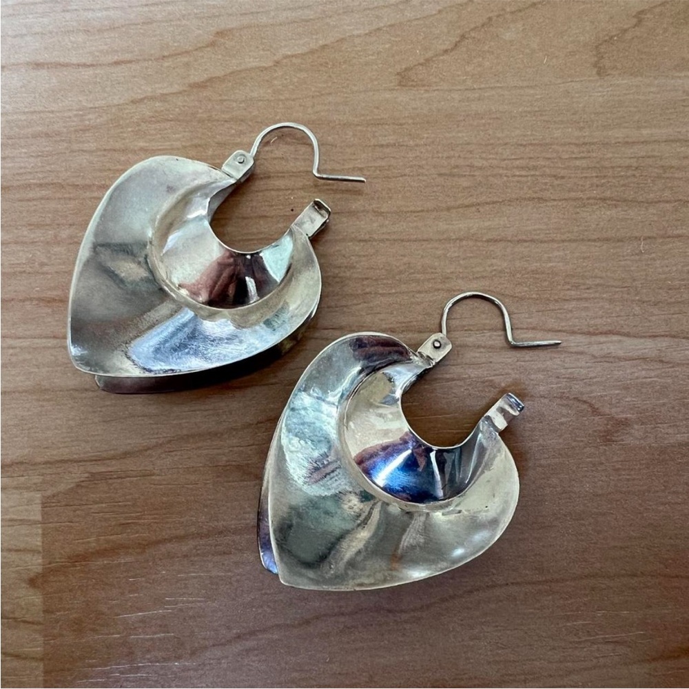 WEST AFRICAN MODERN HOOP EARRINGS